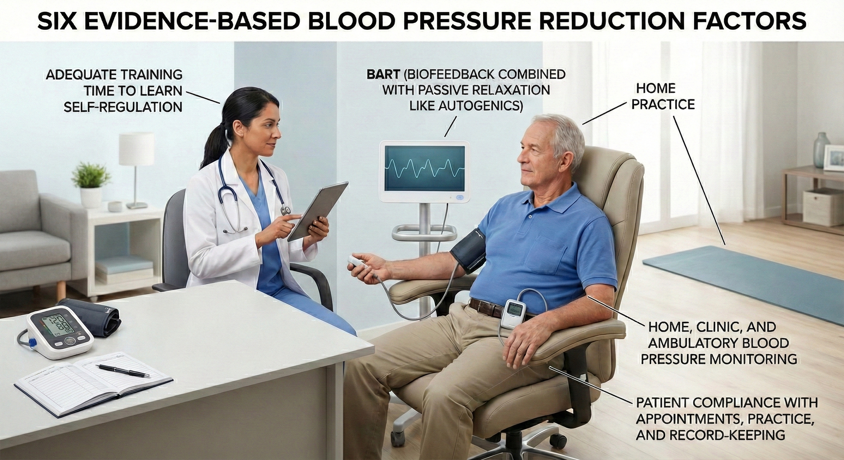 Blood pressure reduction factors