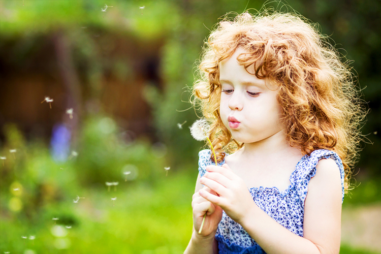 Child breathing