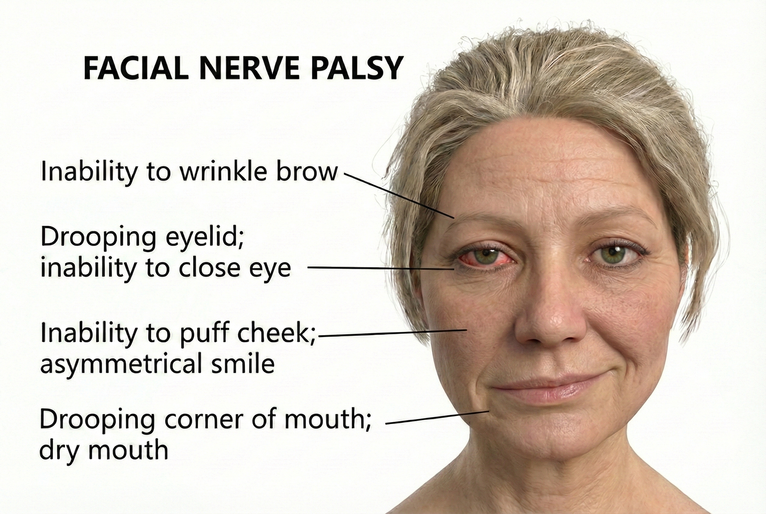Bell's palsy symptoms