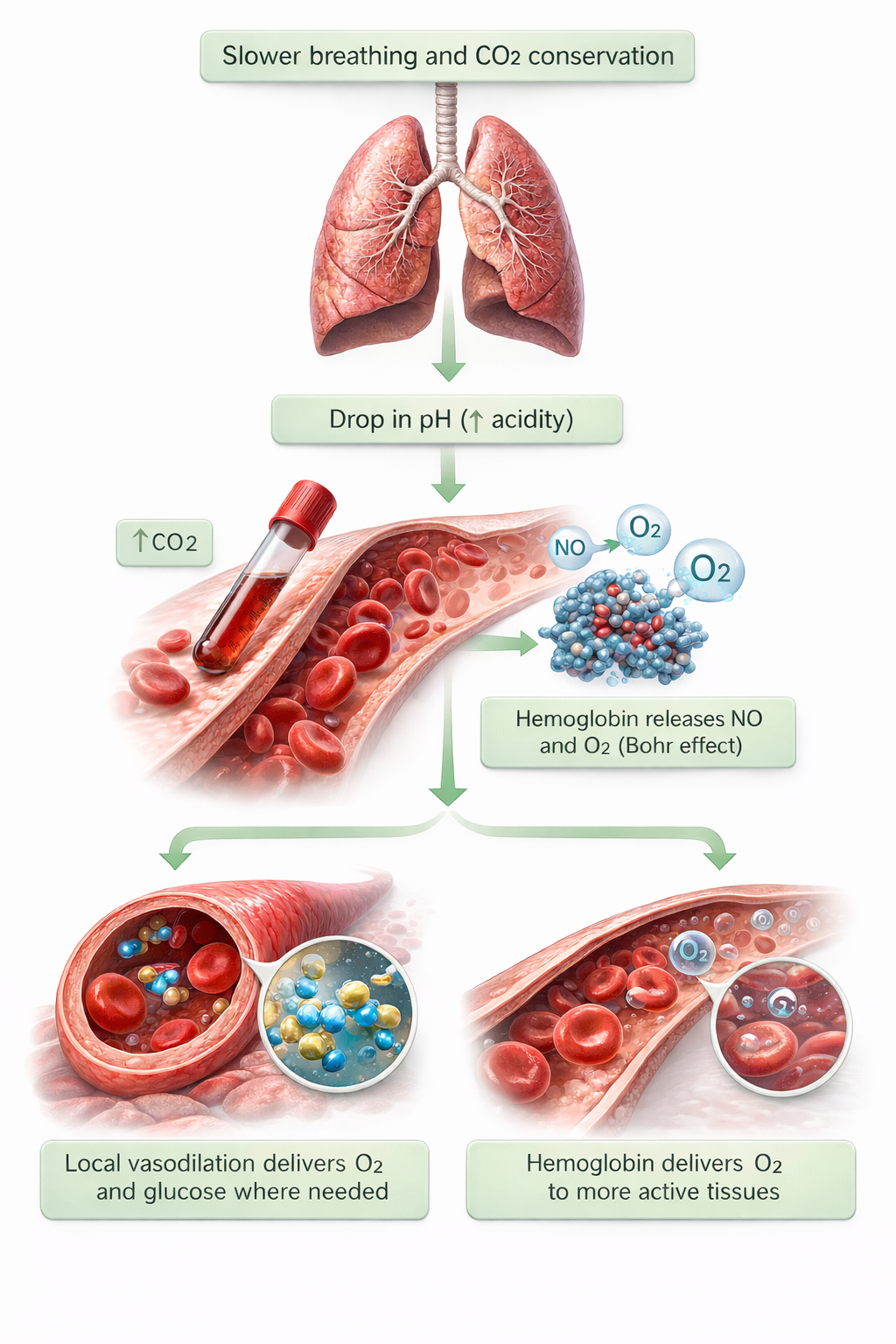 Effects of healthy breathing