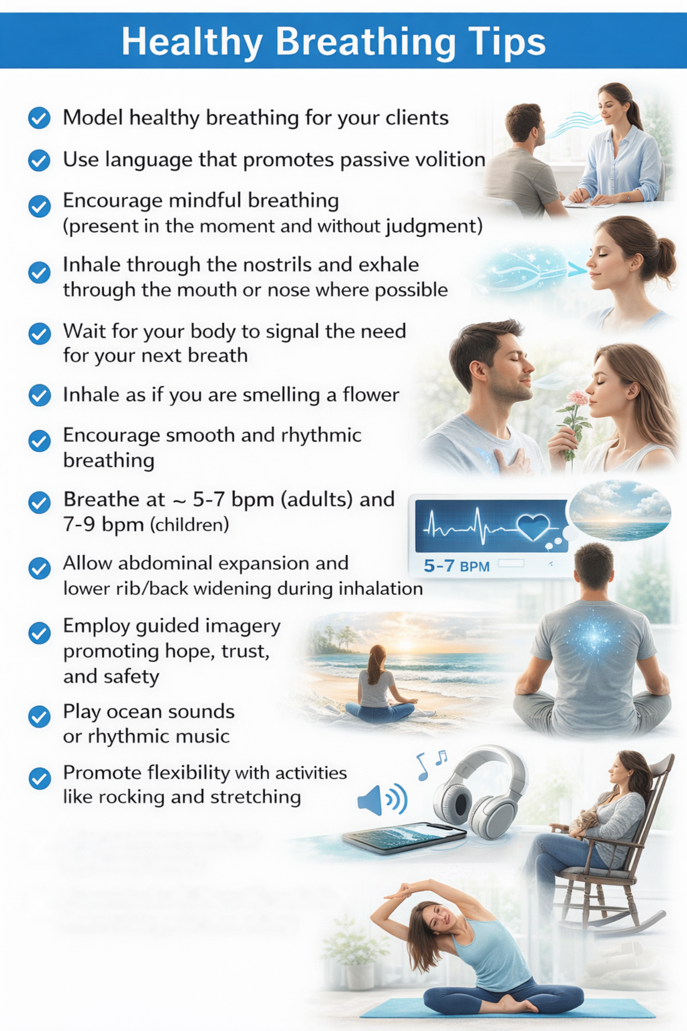 Healthy breathing tips