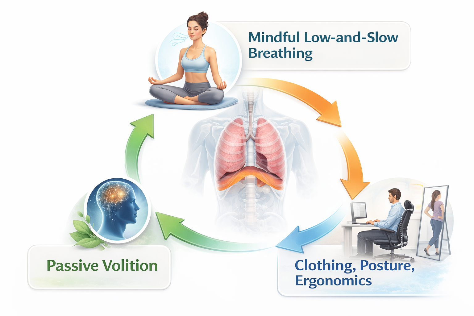 Components of healthy breathing