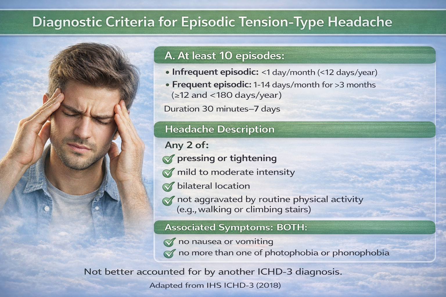 TTH diagnostic criteria