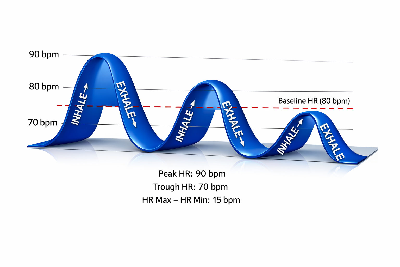 HR Max - HR Min waveform