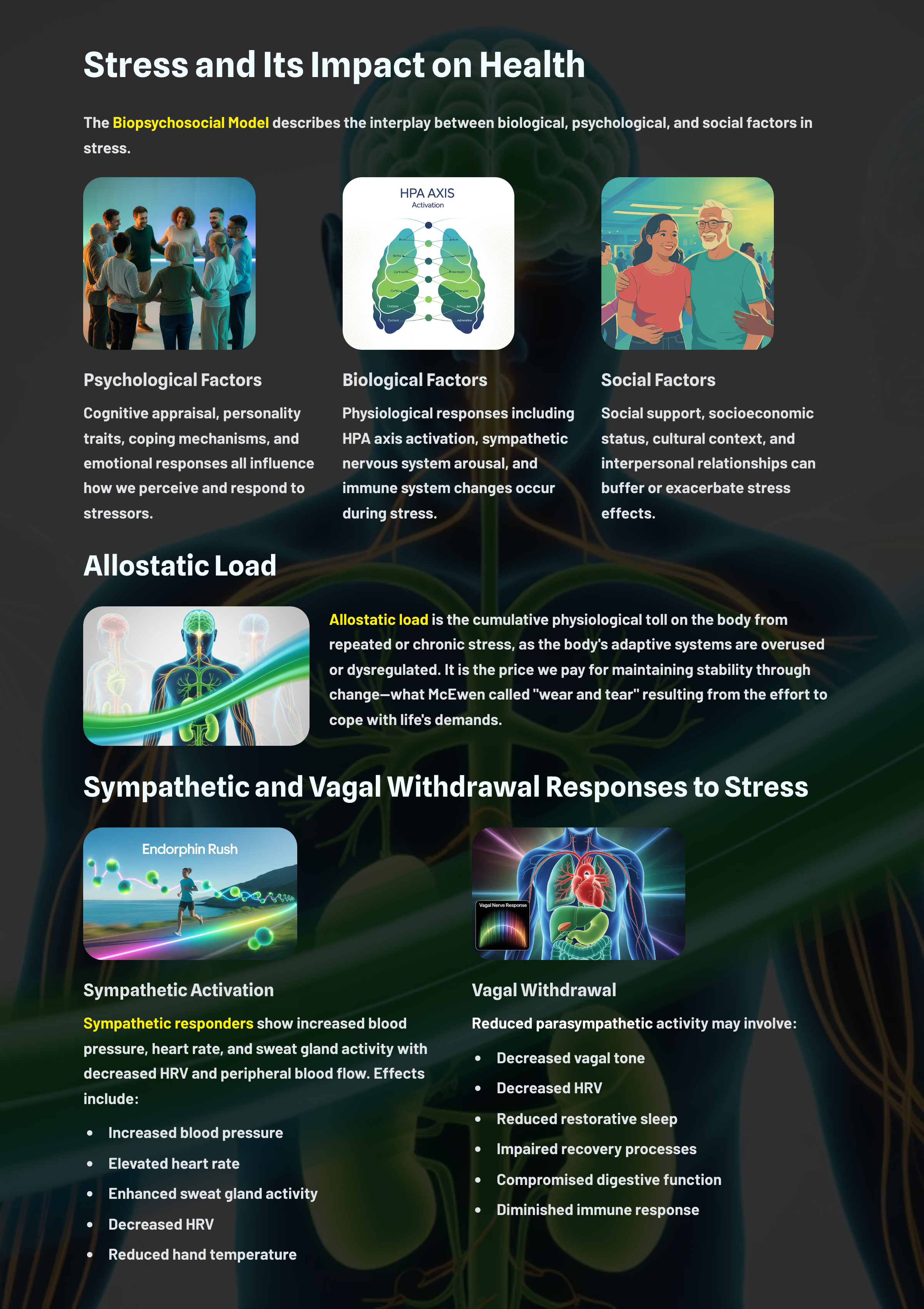 Stress and health overview