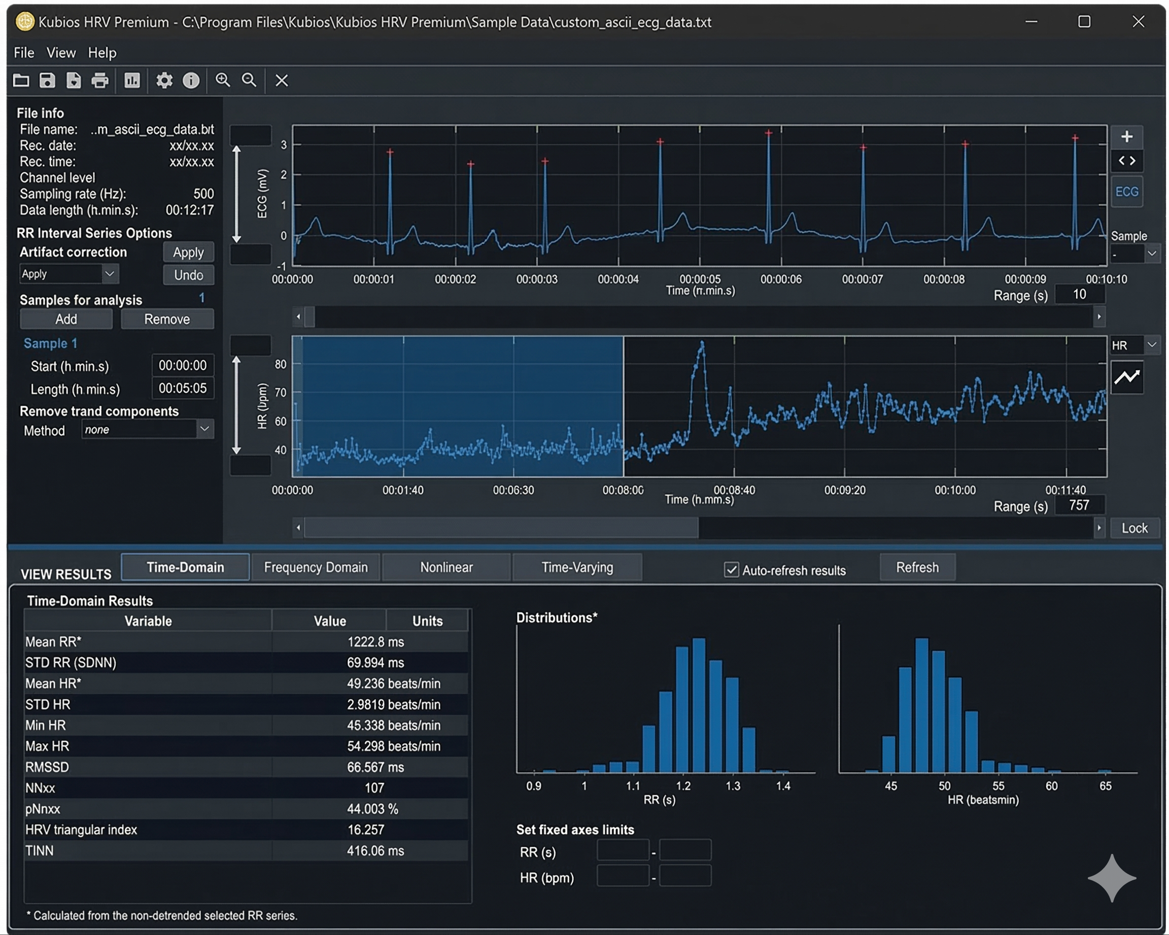 Acceptable stationarity example