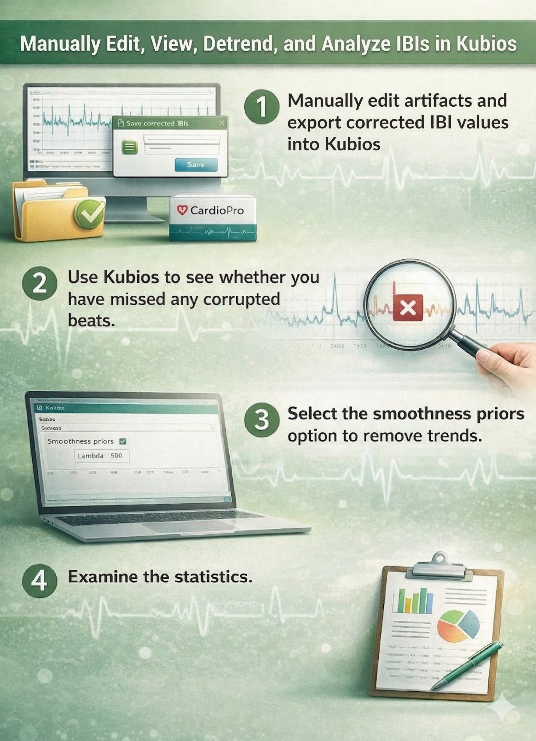 View and detrend workflow