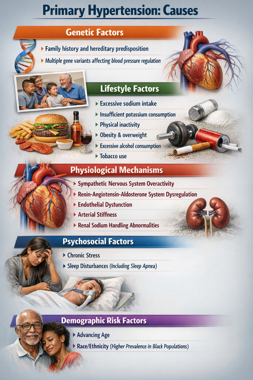 Hypertension mechanisms