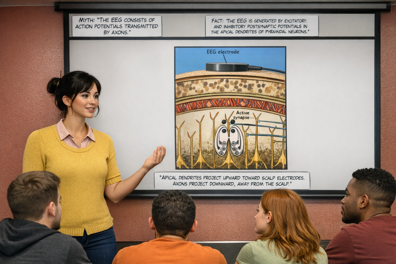 Real Genius comic about EEG