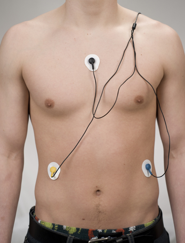 ECG chest placement