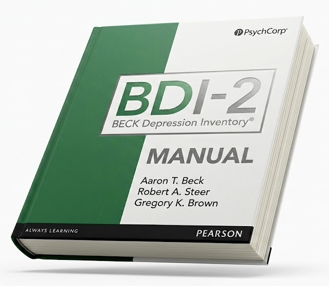 Beck Depression Inventory-II (BDI-2) assessment form cover