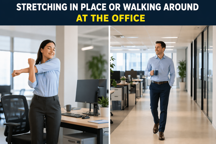 Large movement breaks at the office