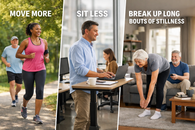 Move more and sit less