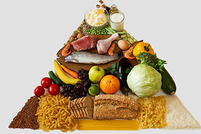 Healthy foods rich in unsaturated fats