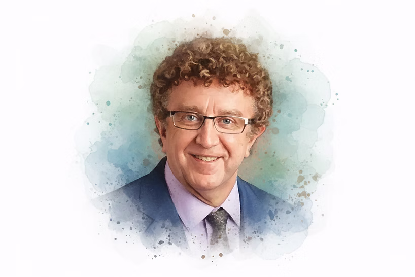 Photograph of James Hardt, researcher in alpha training for anxiety