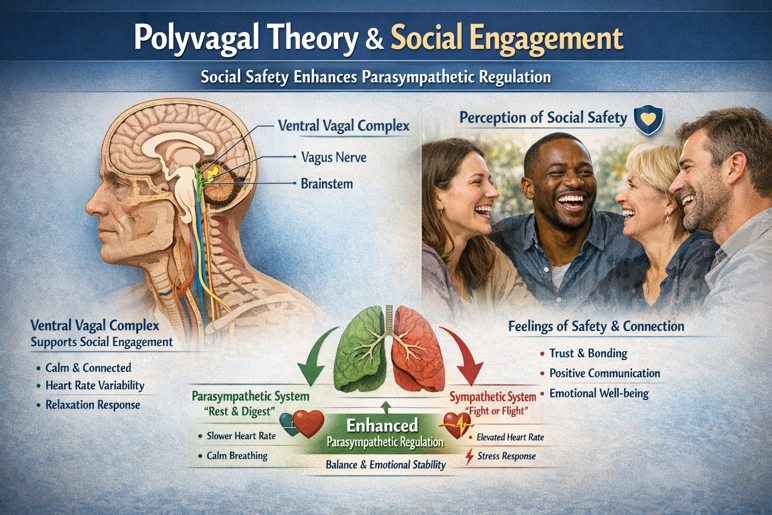 Polyvagal theory and social engagement