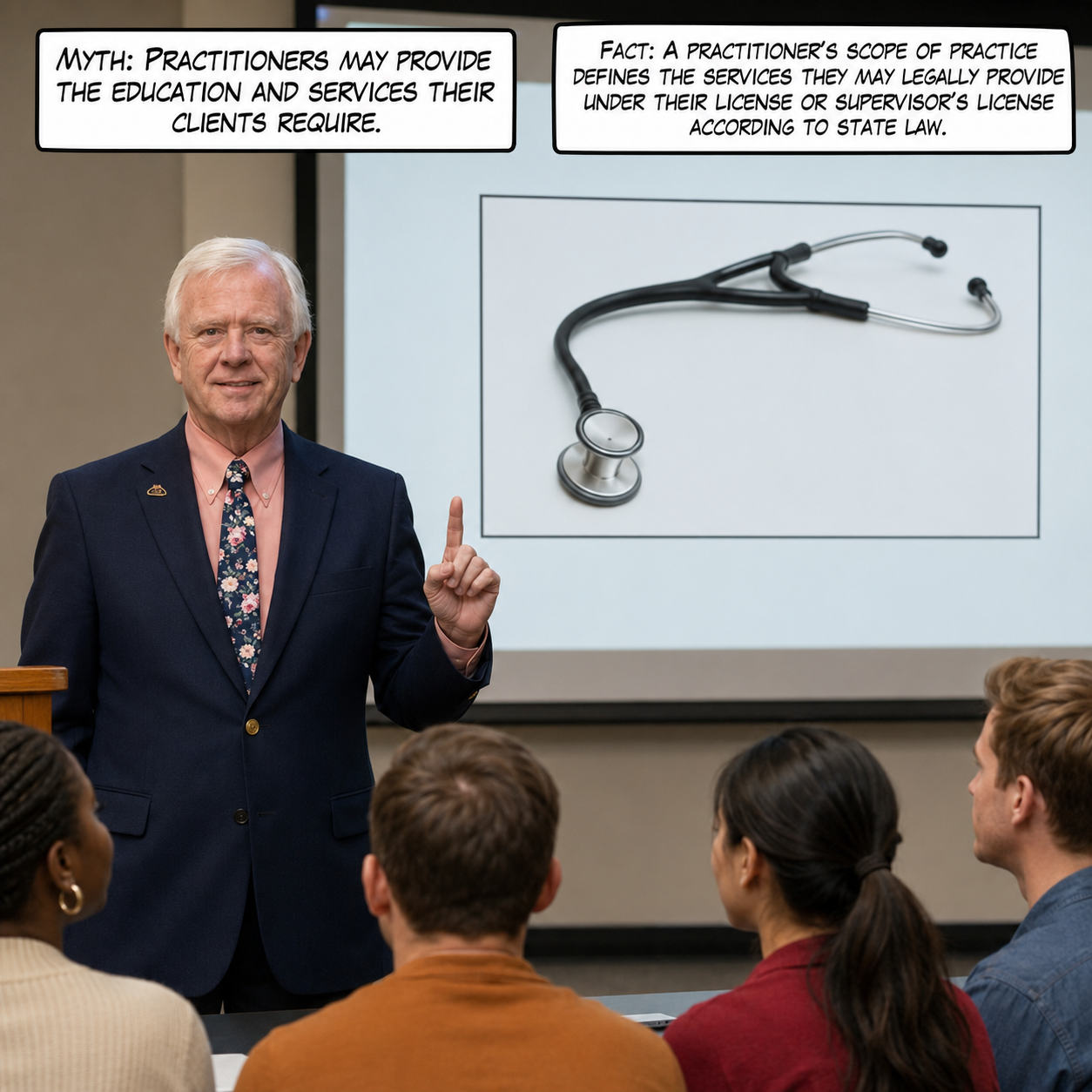Real Genius comic on scope of practice