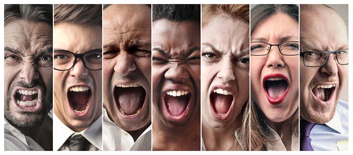 Anger expression