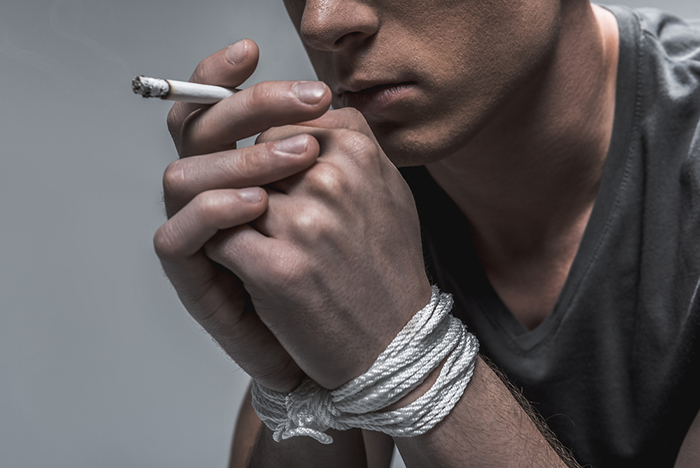 Nicotine illustration