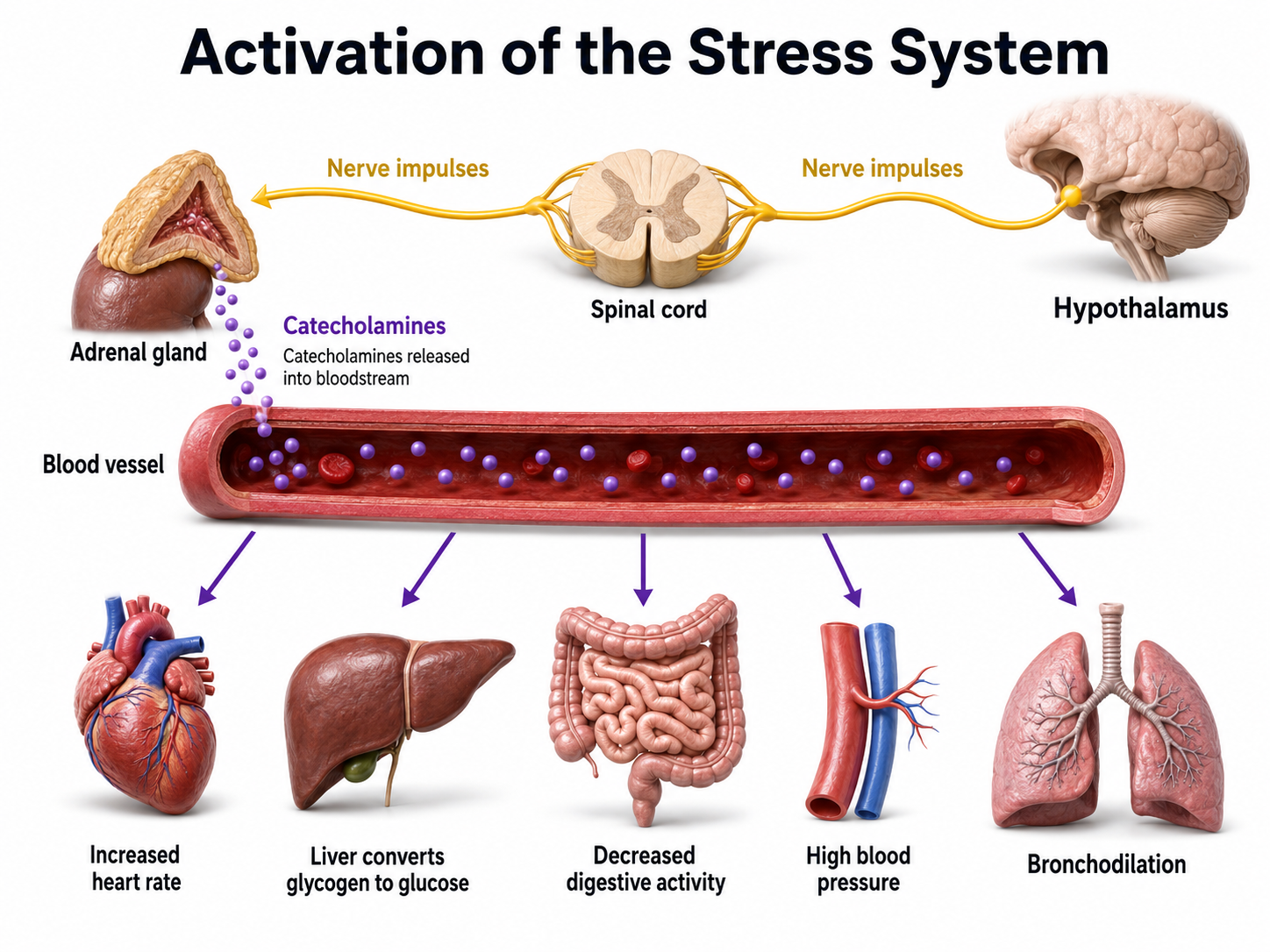 Acute stress response