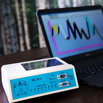 SCIO quantum biofeedback device