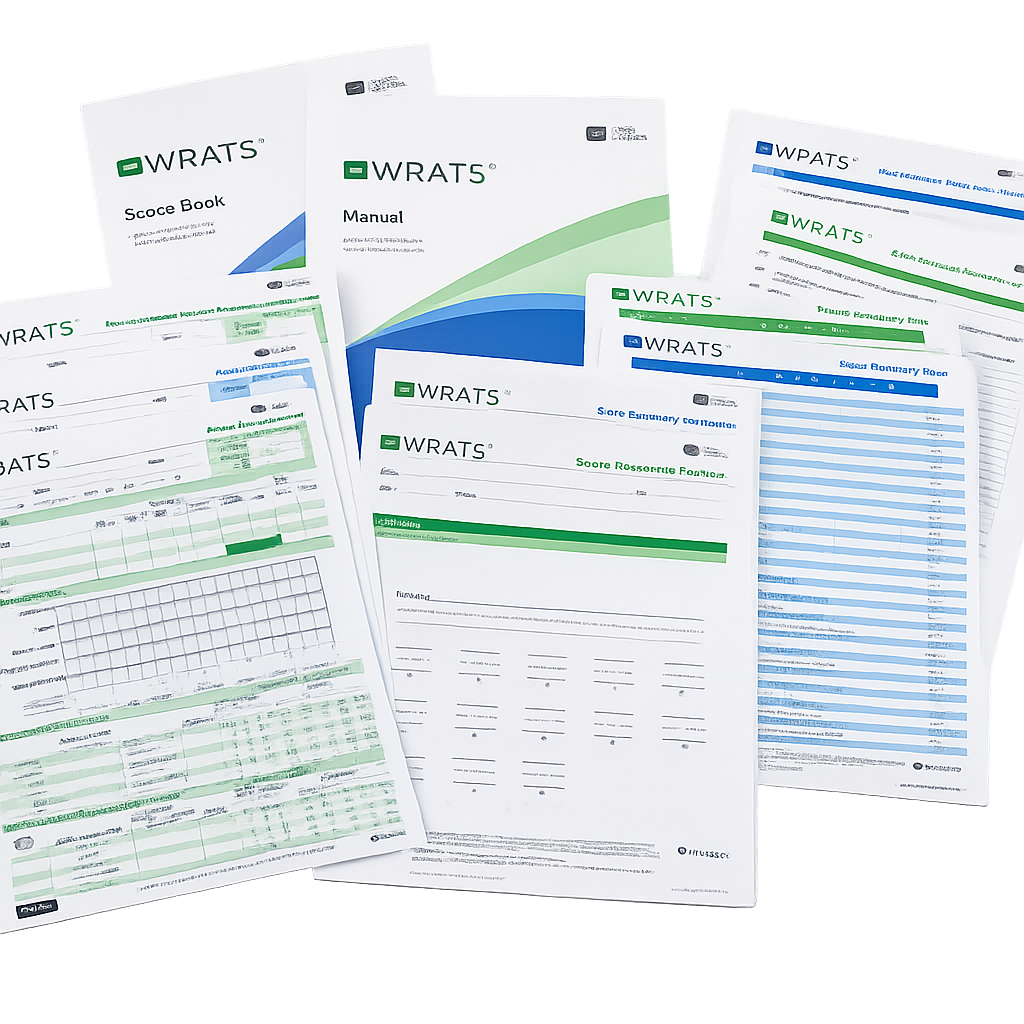 Wide Range Achievement Test assessment materials