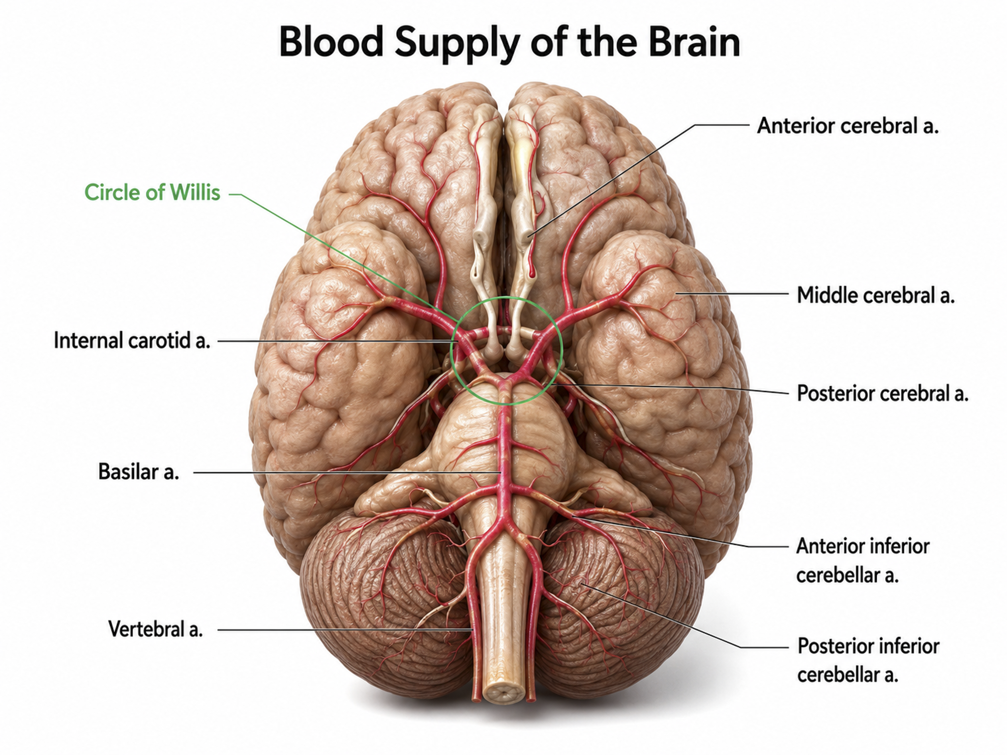 blood supply brain
