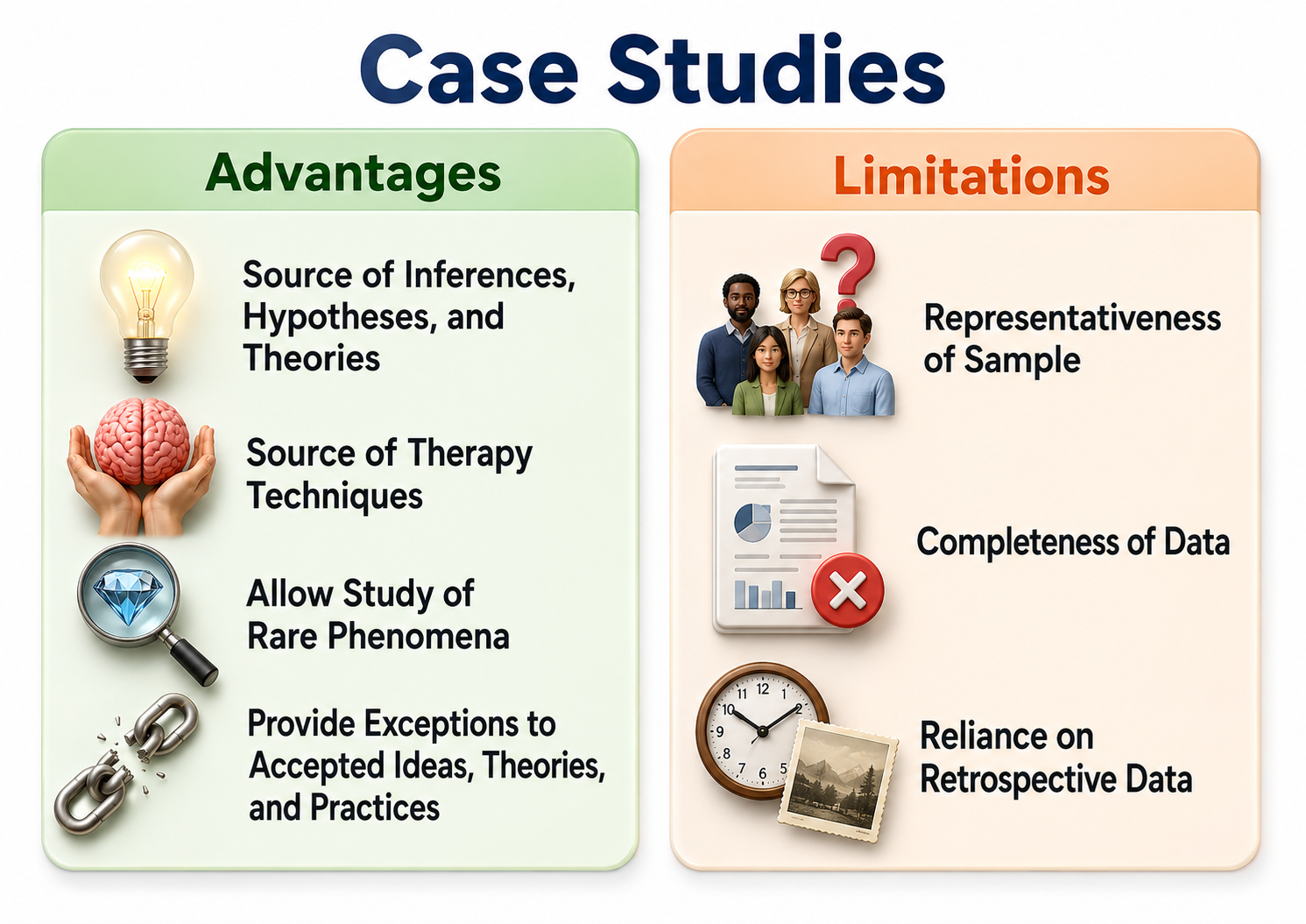 The logic of single-participant case designs