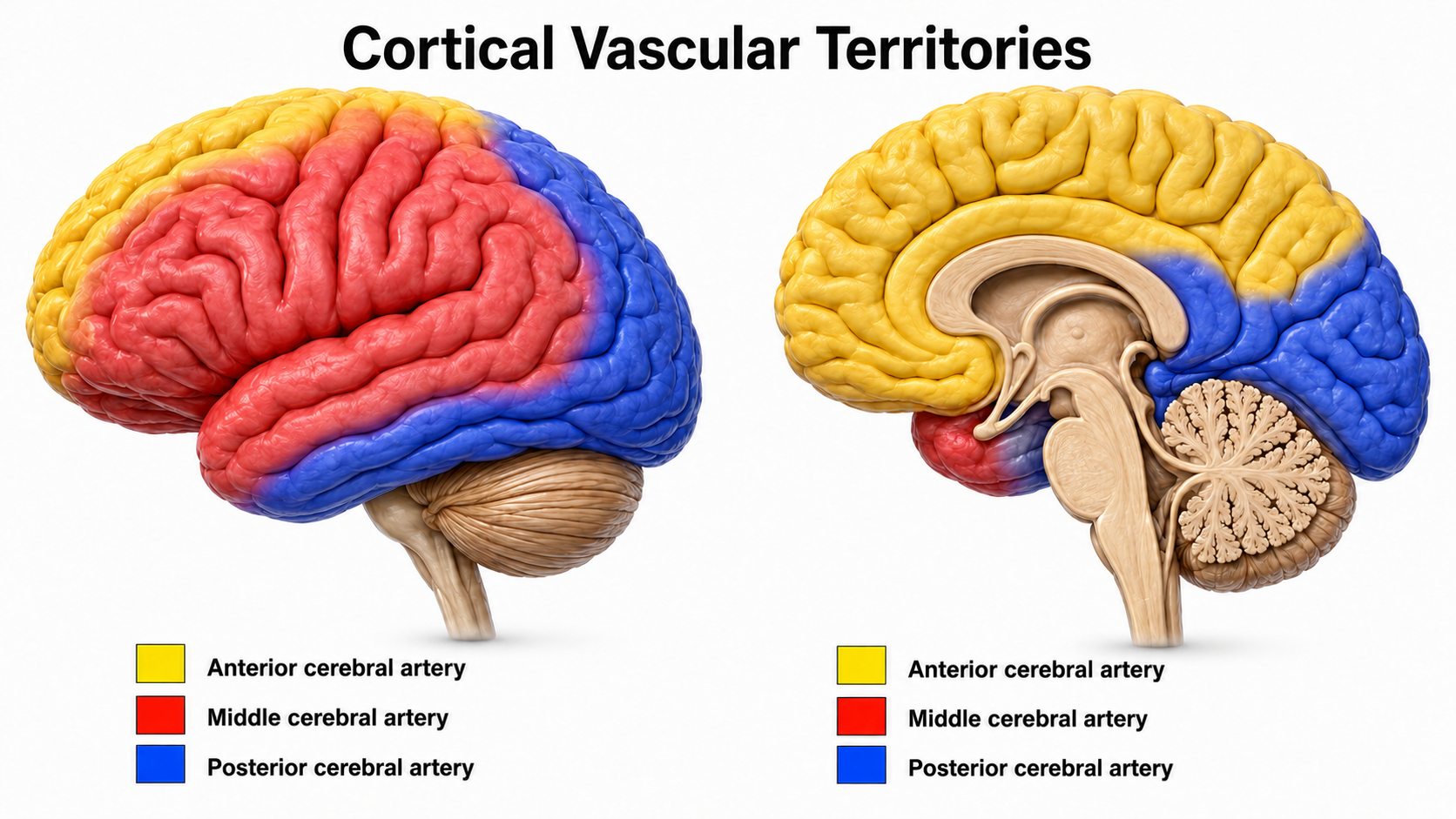 cortical vascular territories
