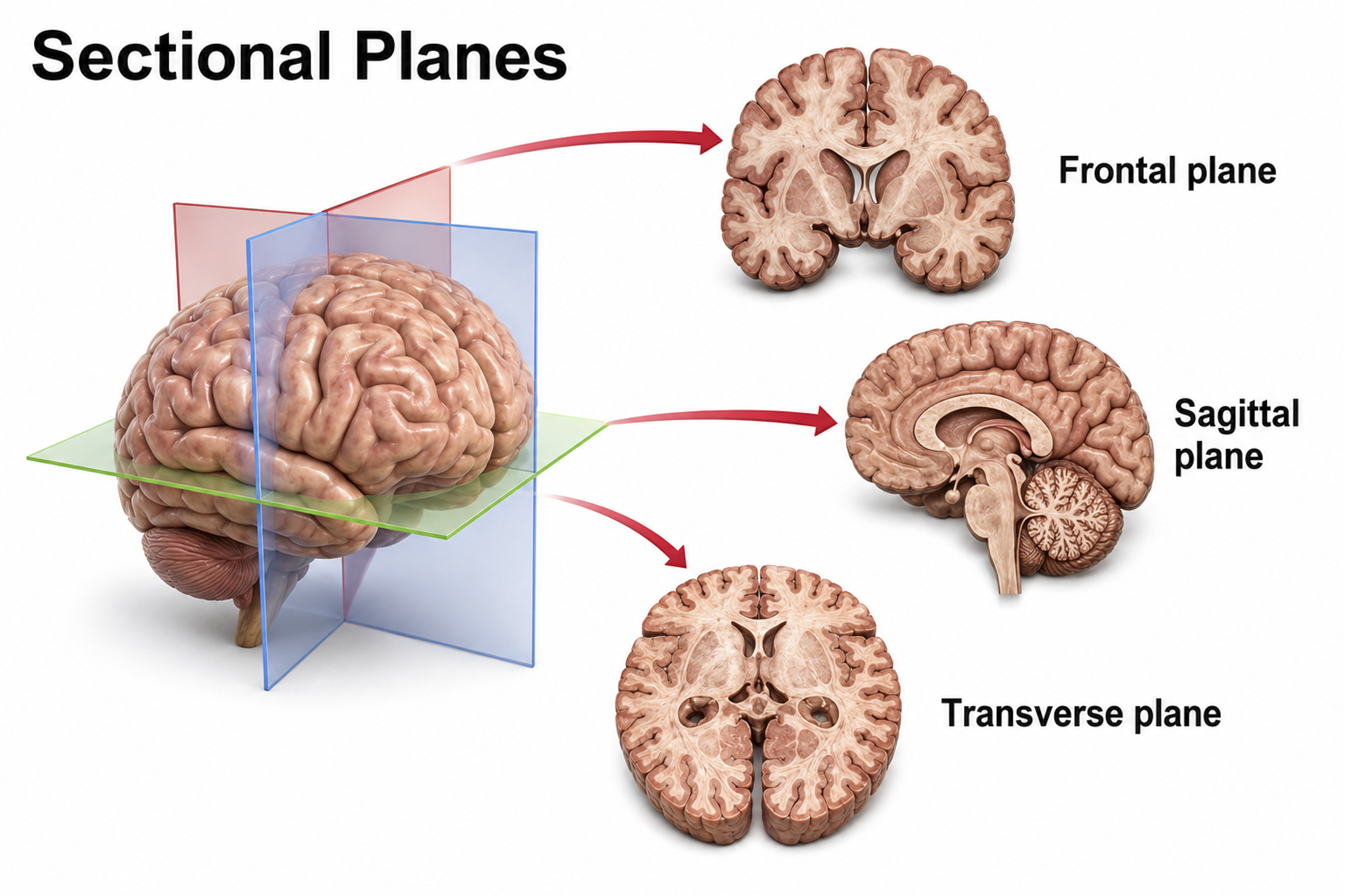 sectional planes