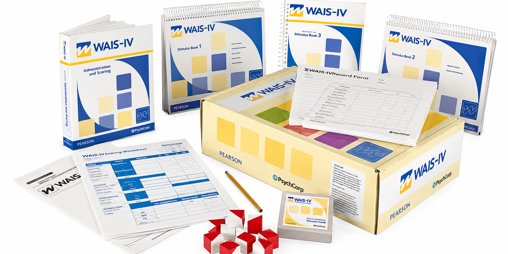 Wechsler Adult Intelligence Scale-IV assessment kit